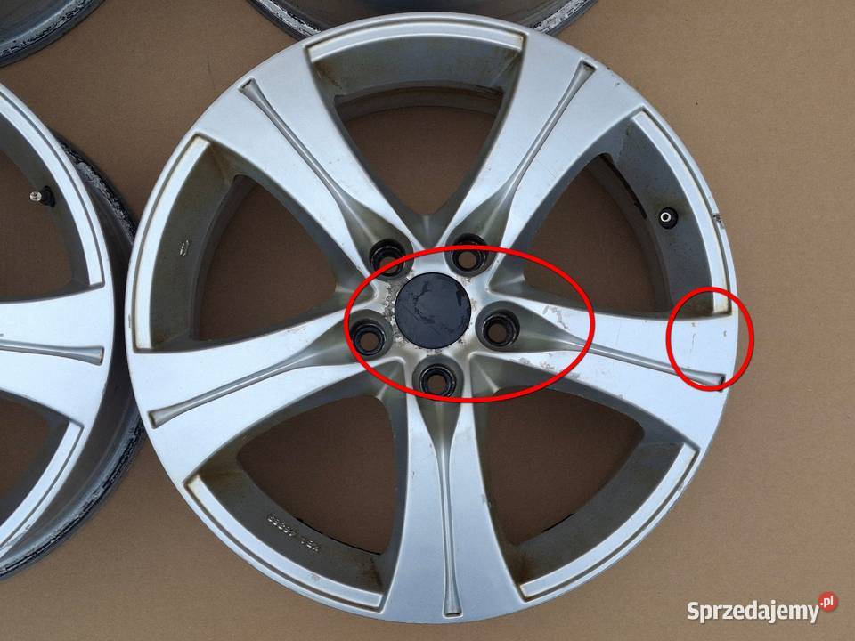 AUTEC FELGI ALUFELGI KOMPLET 17 75J ET35 5X112 Bieleń