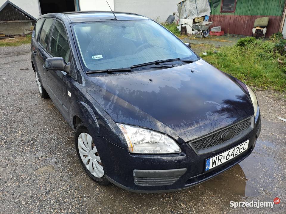 Ford Focus MK2 Kombi 18 Diesel 2007 granatowy mazowieckie Warka
