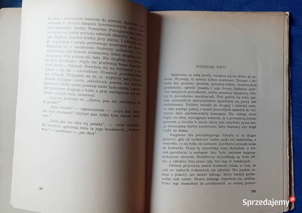 Jack London John Barleycorn Wielkopolska Antykwariat