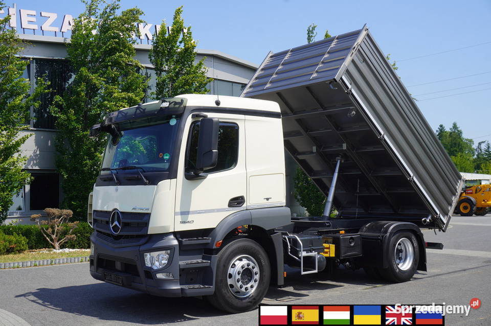 MercedesBenz Actros 1840 NOWA Wywrotka 3stronna kupiony w salonie Kraków sprzedam