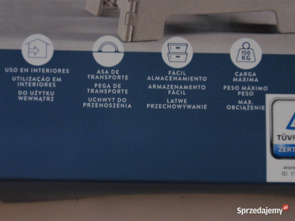 Taboret składany wysokość 22 łódzkie Łódź