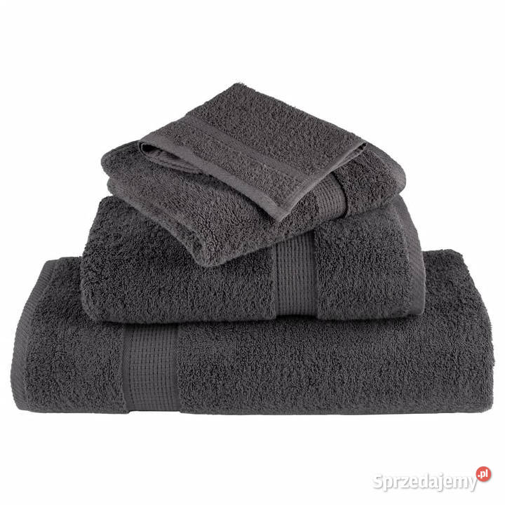 Ręczniki premium SOLUND 4 antracytowe 80x200 mazowieckie Warszawa sprzedam