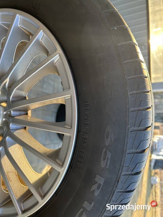Sprzedam opony letnie z alufelgami 18565 R15 88T sprzedam