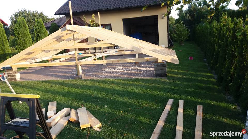 Konstrukcje drewniane dachy dach Kopertowy Lublin