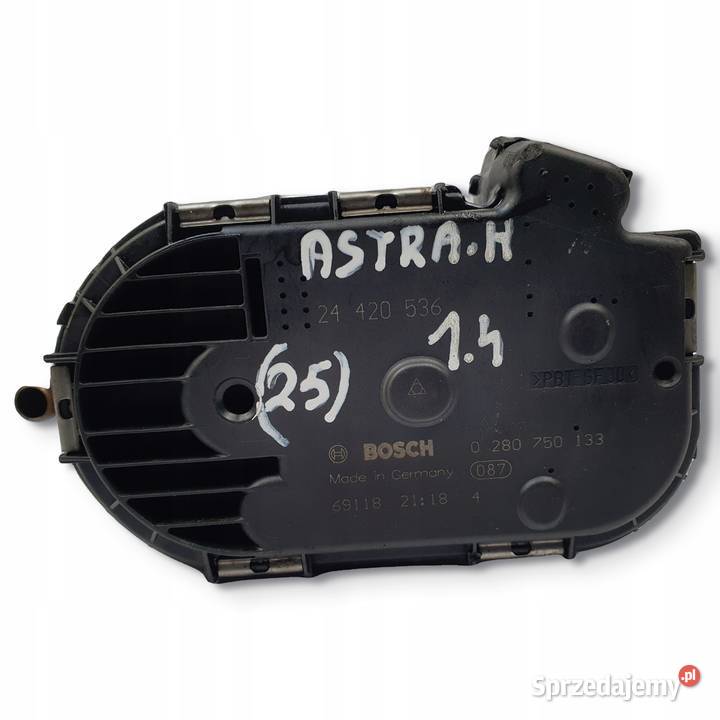 PRZEPUSTNICA Opel Astra III H 14 16V oryginał lubelskie Chełm