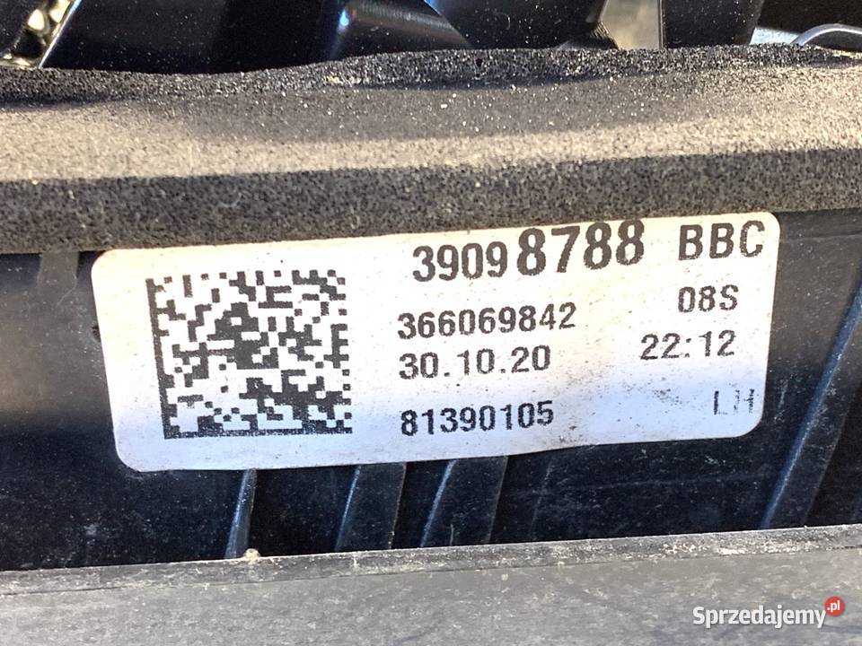 LAMPA TYŁ LEWA WEWNĘTRZNA OPEL ASTRA K 39098788 osobowe Lampy tylne podkarpackie