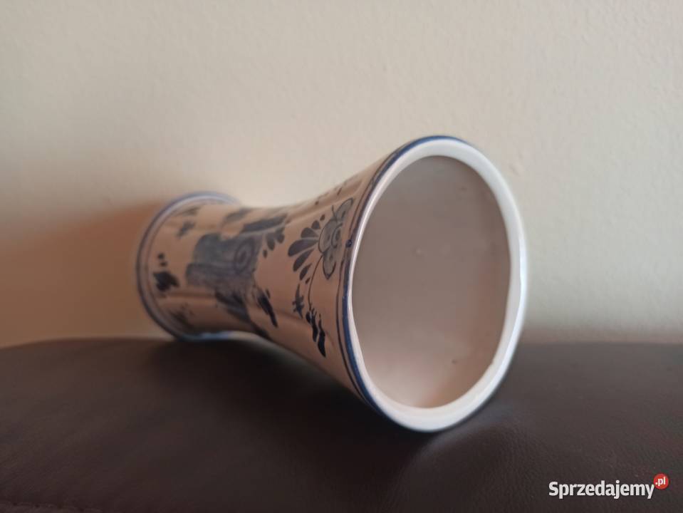 Delft Deco Wazon porcelana ręcznie malowany śląskie Bielsko-Biała