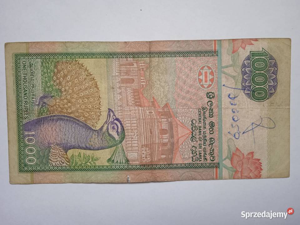 sl008 Sri Lanka 1995 r Numizmatyka śląskie Zabrze