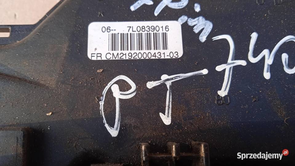 SEAT ALTEA ZAMEK DRZWI TYŁ PRAWY 7PIN osobowe Wyposażenie wnętrza wielkopolskie Zbierkowo