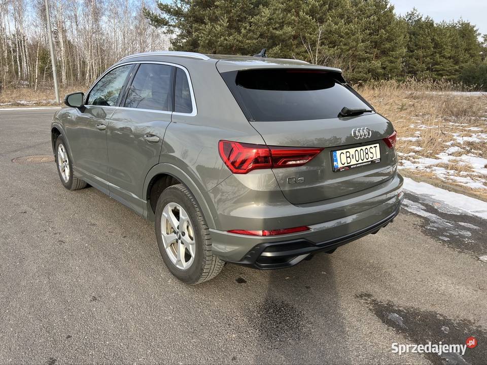 Audi Q3 Sline 20 TFSI Quattro BO Kamera 360 łopatki zmiany biegów Bydgoszcz