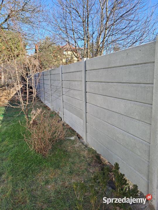 Ogrodzenia betonowe Kościan Montaż