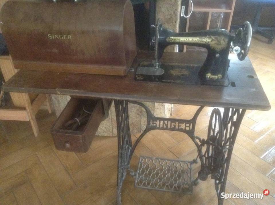 SINGER stara maszyna do szycia na postumencie Opole sprzedam