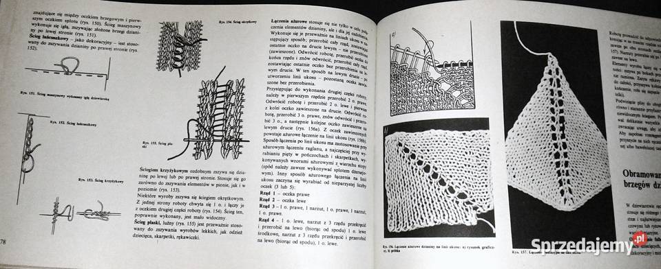 ABC dziewiarstwa ręcznego Jadwiga Turska Kamilla Chełm sprzedam