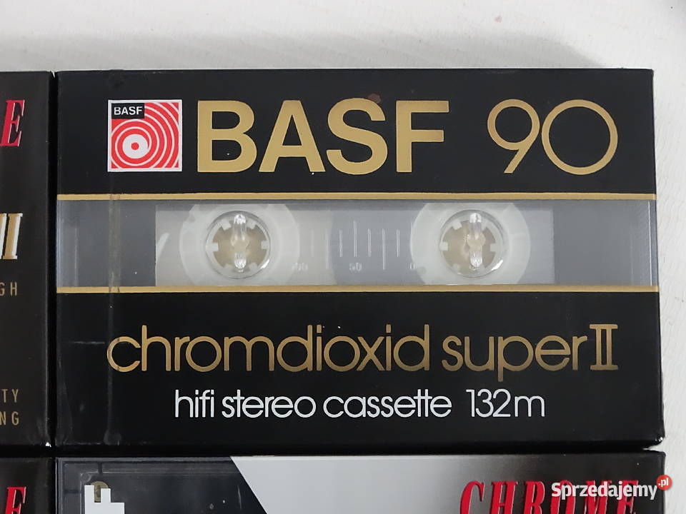 Kaset magnetofonowe BASF Chrome Super II 90 CRS Biłgoraj