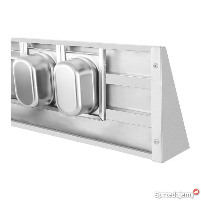 Pólka ze stali nierdzewnej 5 x GN19 Biznes i Przemysł Poczesna