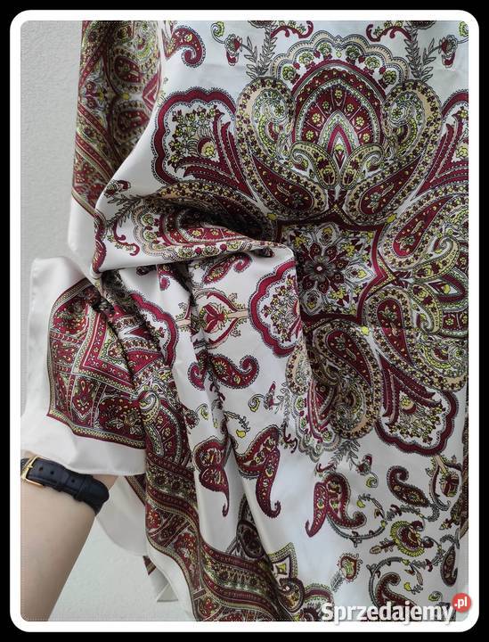 Sukienka wzorzysta tunika luźna oversize 42 XL i