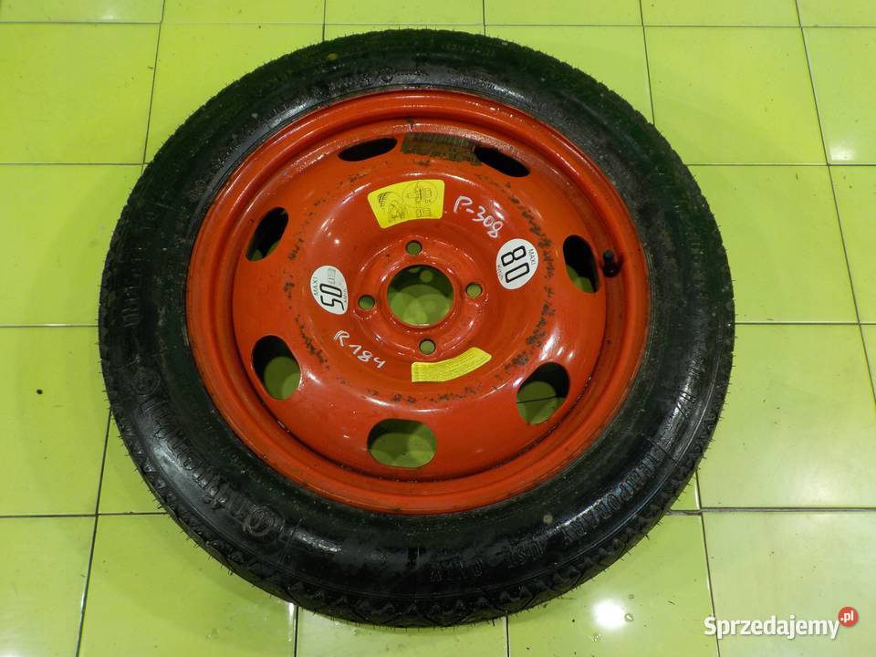 PEUGEOT 308 kolo dojazdowe 1258516 4x108 Suków