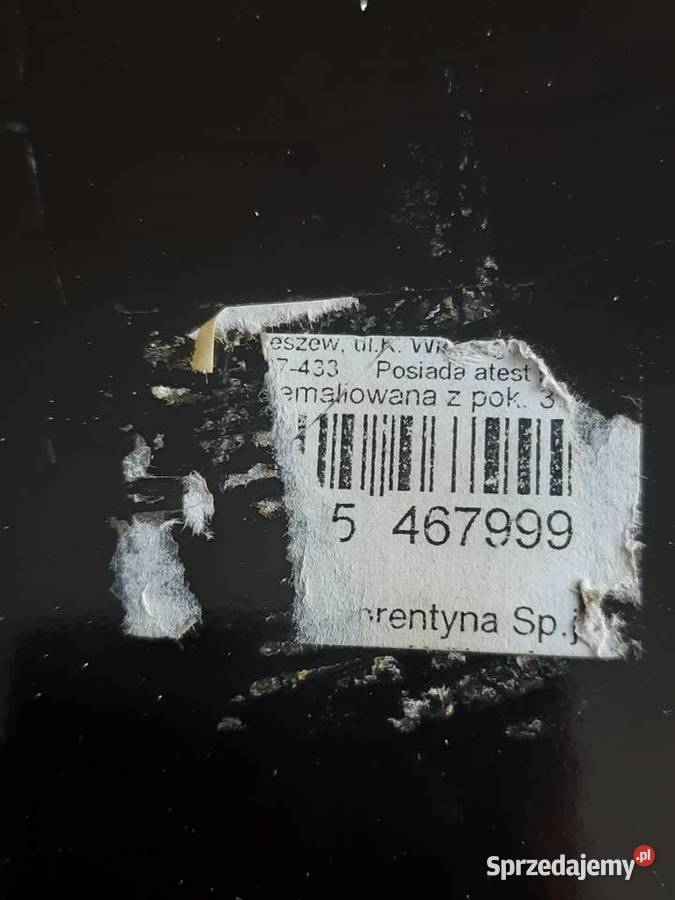 Emaliowana brytfanka długość 30 nowa Morąg