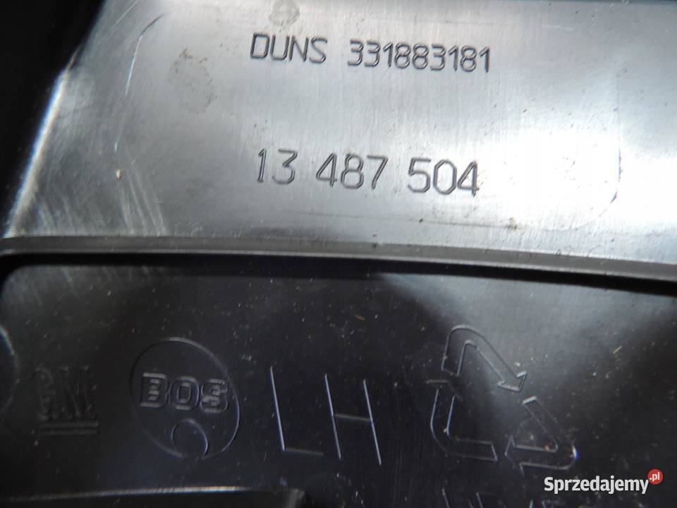 OPEL INSIGNIA B KOMBI OSŁONA KLAPY LEWA 13487504 Podszybia kujawsko-pomorskie