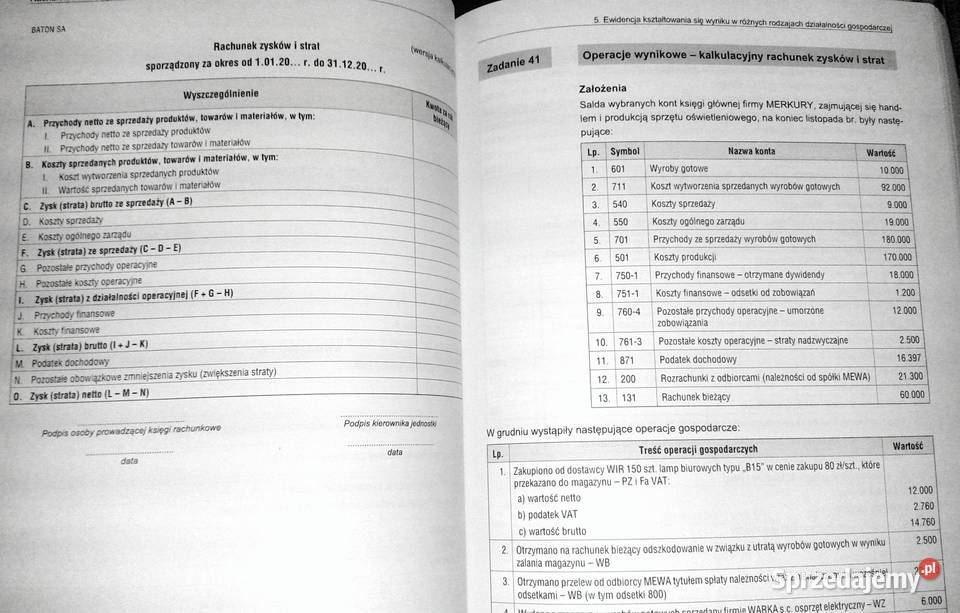 Rachunkowość podstaw Zbiór zadań z rozwiązaniami Chełm