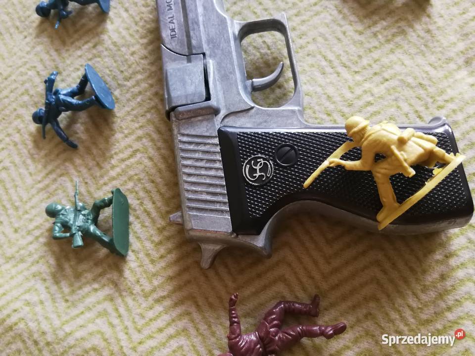 Metalowy zabawka replika dzieci na kapiszony JG Szczecin sprzedam