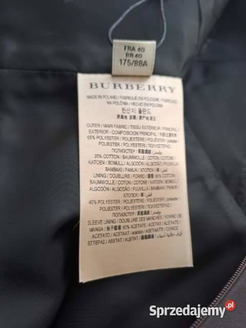 Spódnica Burberry w kratkę rozmiar 40 sprzedam