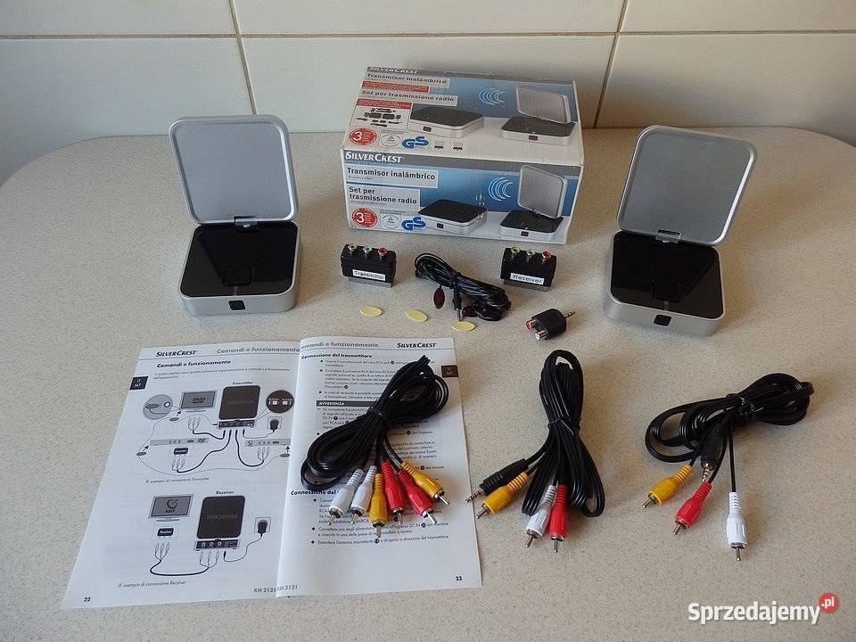 Transmiter bezprzewodowy sygnału AudioVideo NOWY