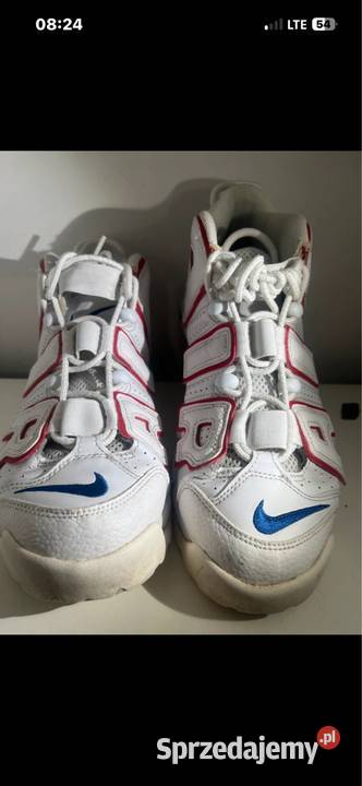 Nike Air More Uptempo 96 USA WhiteRed oryginał sprzedam