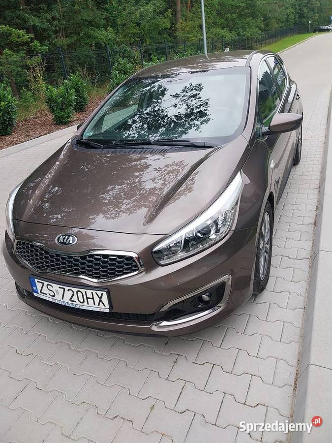 Kia ceed 16 benzyna automat 2018 przeb 48400cen Szczecin sprzedam