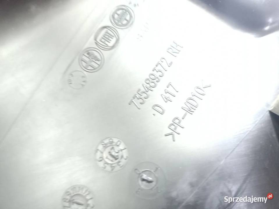 LANCIA YPSILON III 17R POSZYCIE OSŁONA PROGU Pozostałe