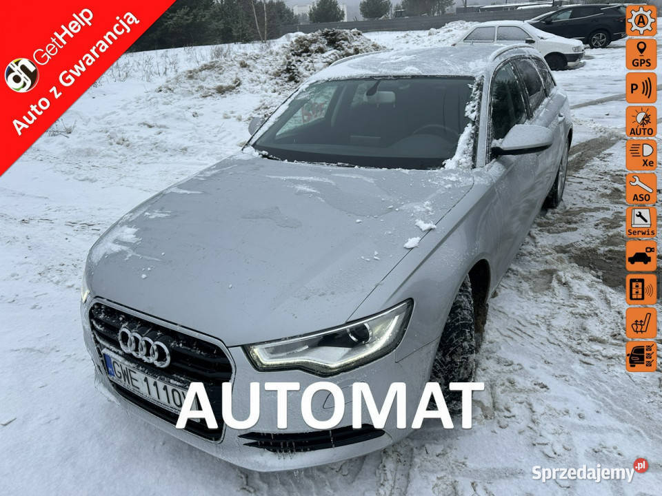 Audi A6 Automat biksenony kamera czujniki system Start-Stop pomorskie Wejherowo