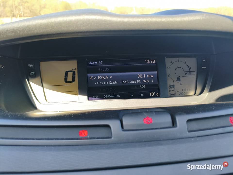 zadbany serwisie Citroen C4 Picasso ASR (kontrola trakcji) łódzkie