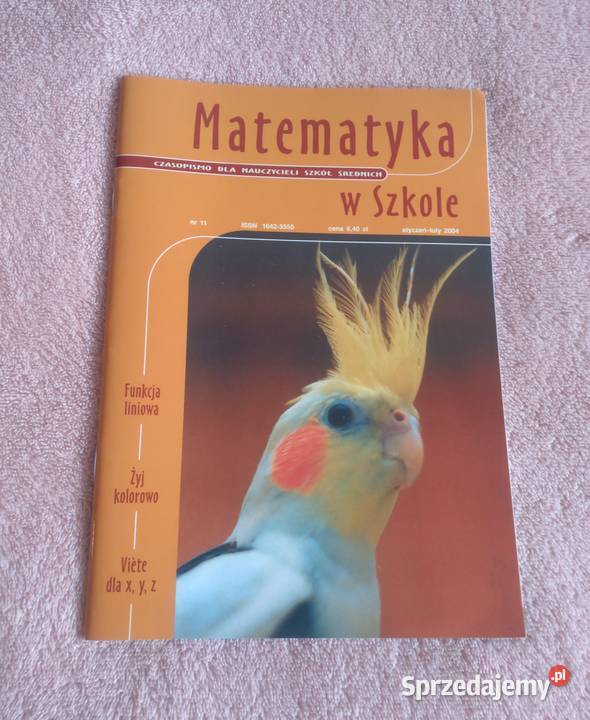 Czasopismo Matematyka w szkole 2004 dodatek Wrocław