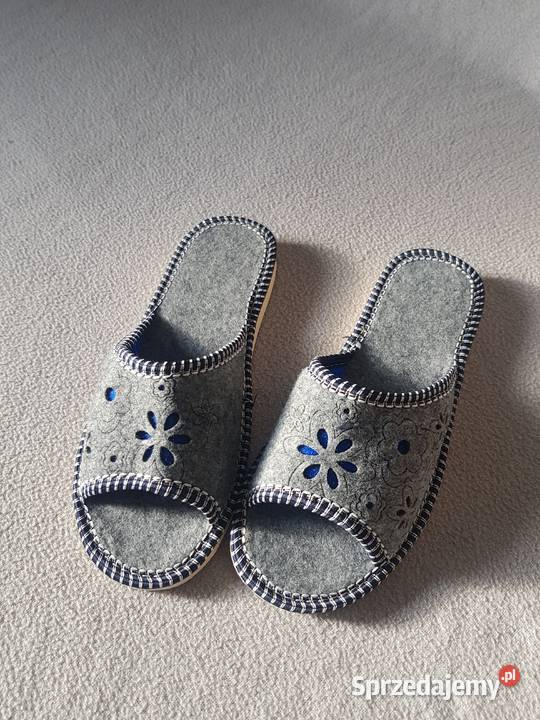 Ciapy damskie rozmiary 36 do 41 2352 Polskie tkanina lubelskie Lublin