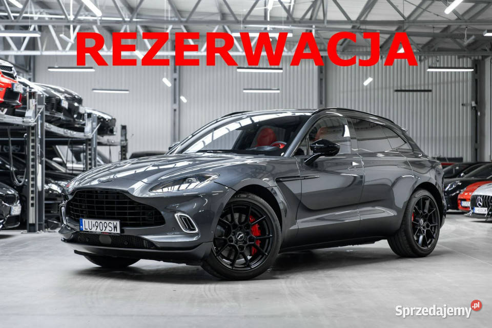 Aston Martin DBX 40 V8 550 Bezwypadkowy 17 000 przyciemniane szyby małopolskie Węgrzce