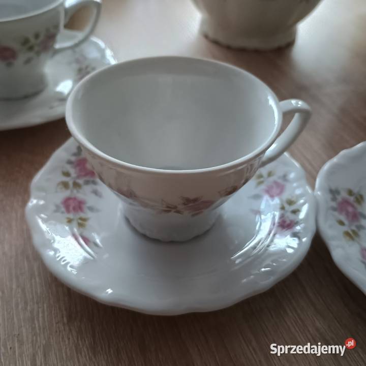 Serwis porcelanowy kawowy herbaciany Bogucice 12 Zastawa stołowa Chrzanów