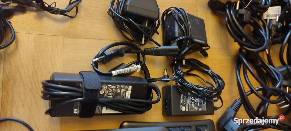 23x Kable Zasilające 4 telefony klawiatury Mix mazowieckie