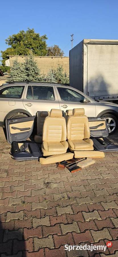 Tapicerka skóra Grzanie Audi A6 C5