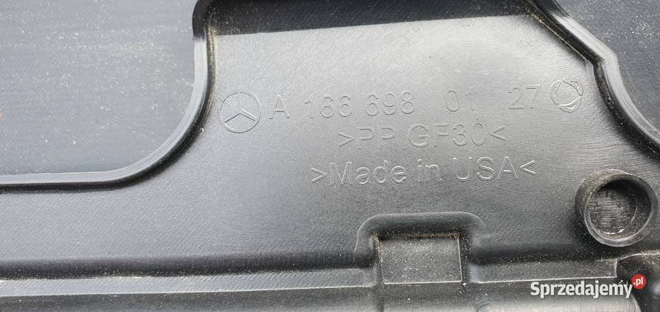 MERCEDES ML W166 PRÓG LEWY ŚLIZG WZMOCNIENIE lubuskie Trzciel