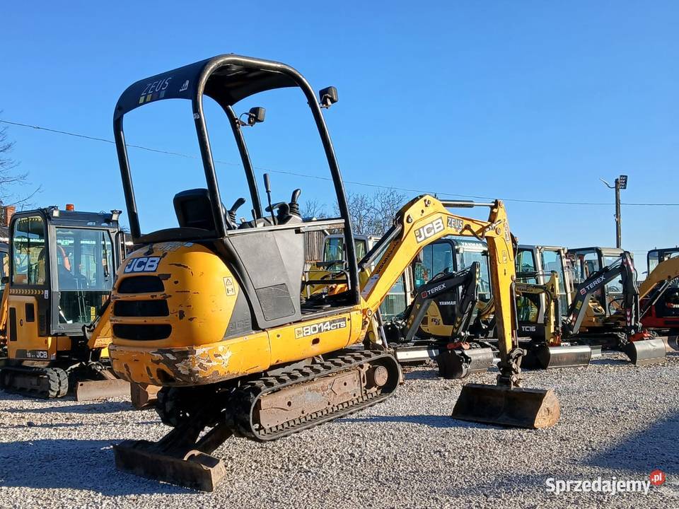 JCB 8014 Mini koparka JCB 8014 z 2017r ładna łódzkie sprzedam