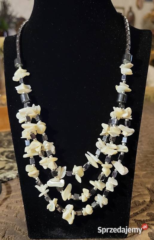 Korale różne Naszyjniki Warszawa sprzedam