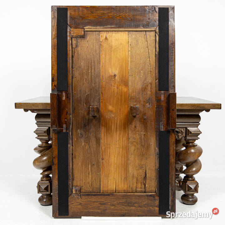 Wyjątkowy Dębowy Stół Gdański Barok XIX Wiek sprzedam