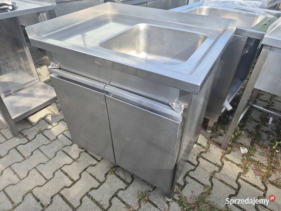 Zlew 1 Komorowy Gastronomiczny Z Szafką Z Gastronomia Ostrów Wielkopolski sprzedam