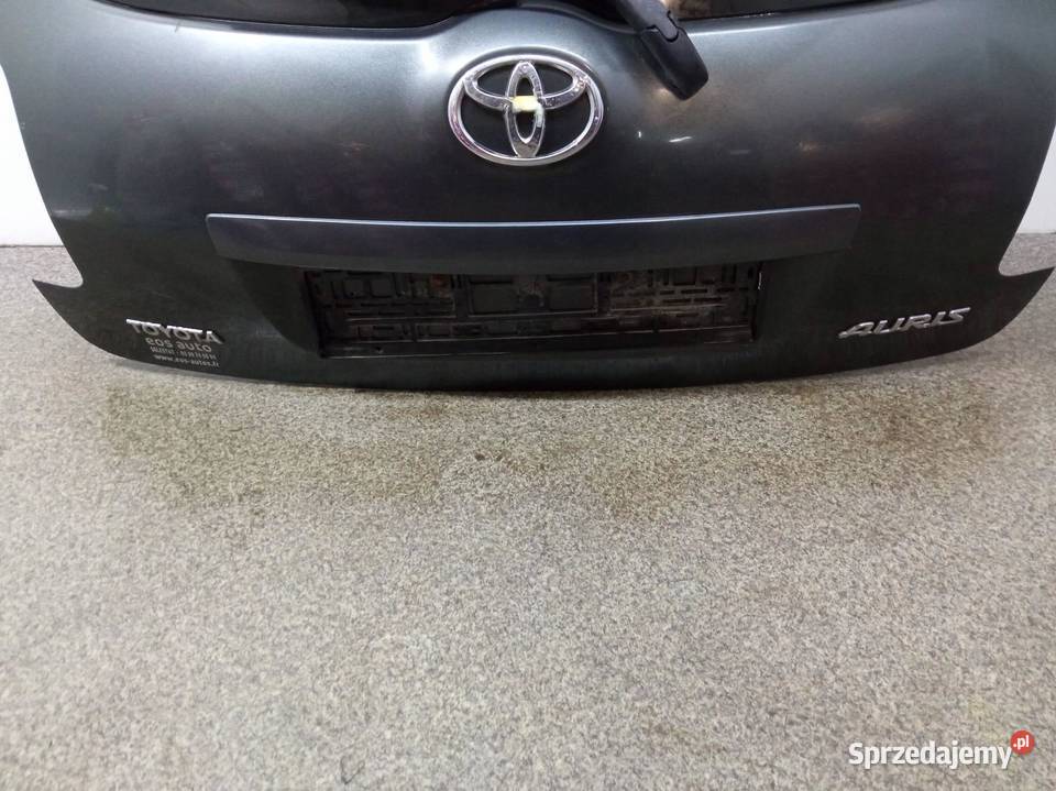 KLAPA TYŁ 1G3 Toyota Auris I 20062012