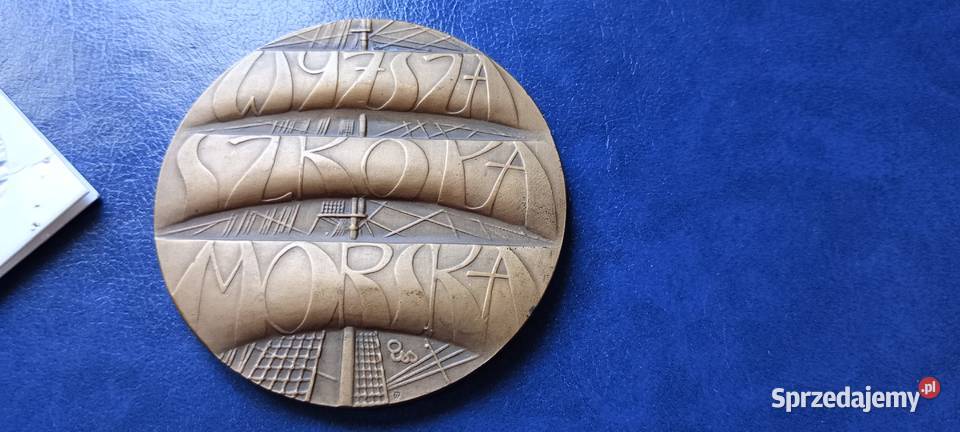 Stare monety Medal Wyższa Szkoła Morka Polska sprzedam