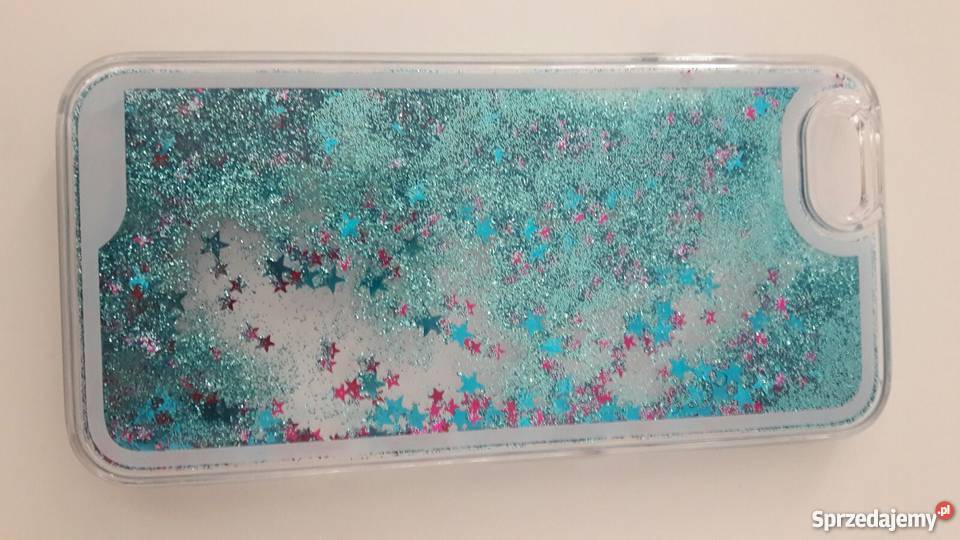 Case etui iPhone 6 6s gwiazdki brokat Kraków
