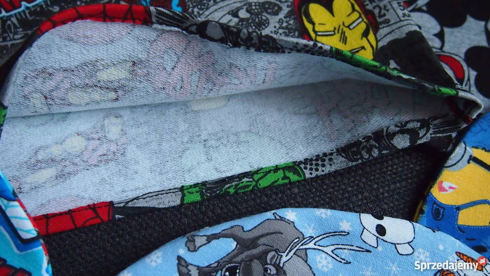 czapeczki dresowe z postaciami z bajek spiderman Krzeszowice