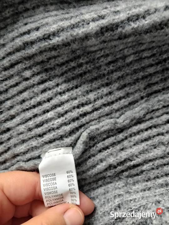 Sweter kardigan długi Brzechów
