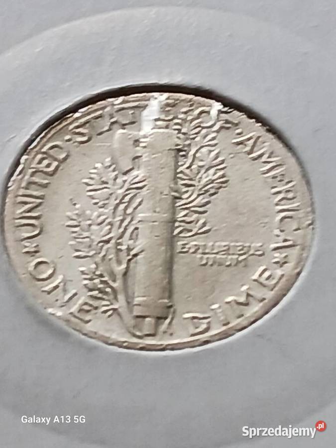 10 Centów USA 1941 r Merkury Konin
