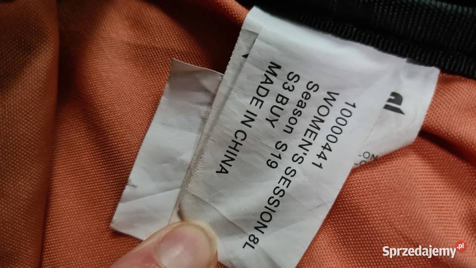 Kobiecy plecak rowerowy 8l ultralekki czarny Wrocław sprzedam